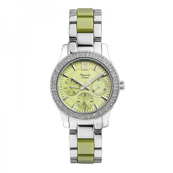 Alexandre Christie AC 2463 BFBSSLE Silver Green